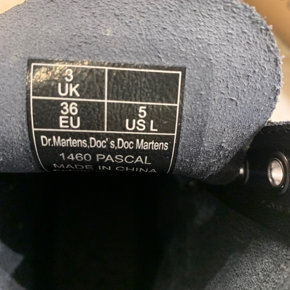 DR. MARTENS 1460 Pascal Hearts Lace-Up Boot - Picture 11 of 11
